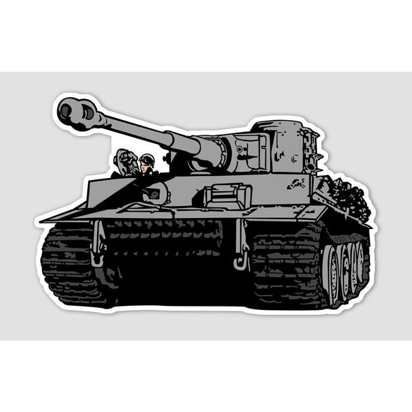 TIGER TANK Sticker - Mach 5