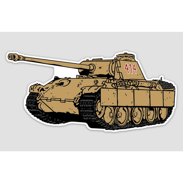 PANTHER TANK Sticker - Mach 5