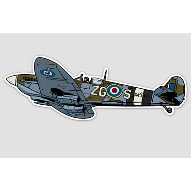 SUPERMARINE SPITFIRE Sticker - Mach 5