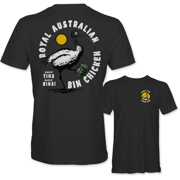 BIN CHICKEN 'SINKIN TINS RAIDIN BINS' T-Shirt