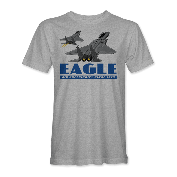 F-15 EAGLE 'AIR SUPERIORITY SINCE 1976' T-Shirt - Mach 5