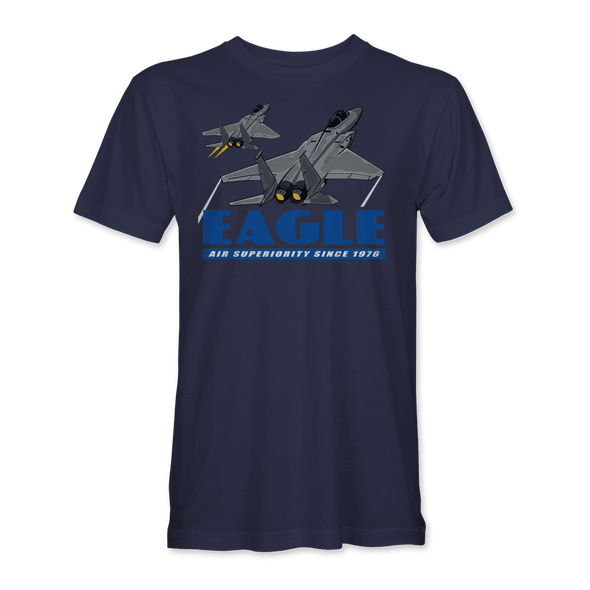 F-15 EAGLE 'AIR SUPERIORITY SINCE 1976' T-Shirt - Mach 5