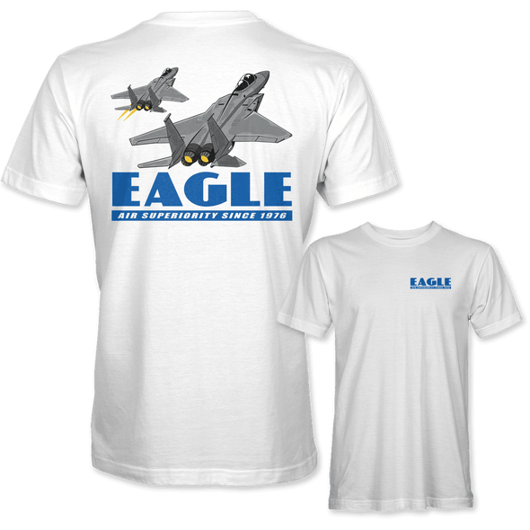 F-15 EAGLE 'AIR SUPERIORITY SINCE 1976' T-Shirt - Mach 5