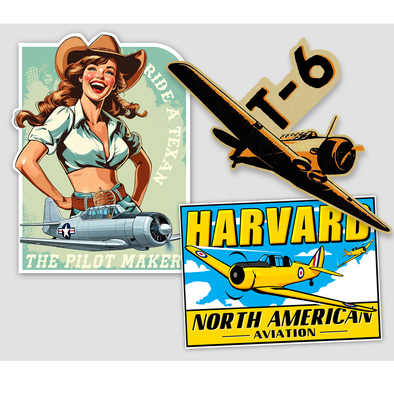 T-6 TEXAN Sticker Pack