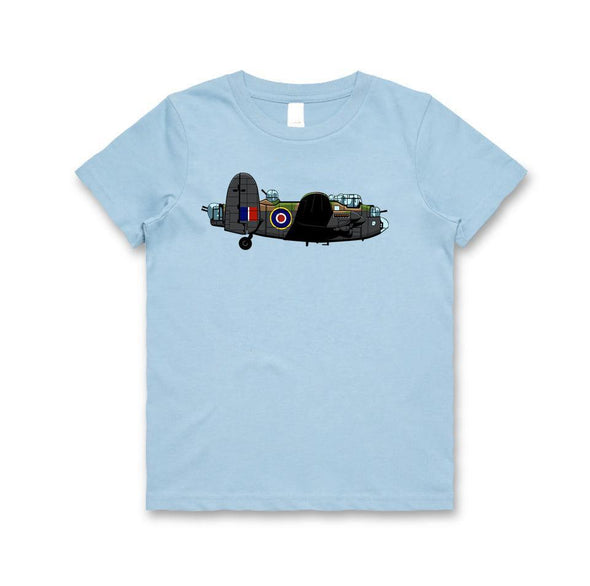 LANCASTER BOMBER Kids T-Shirt - Mach 5