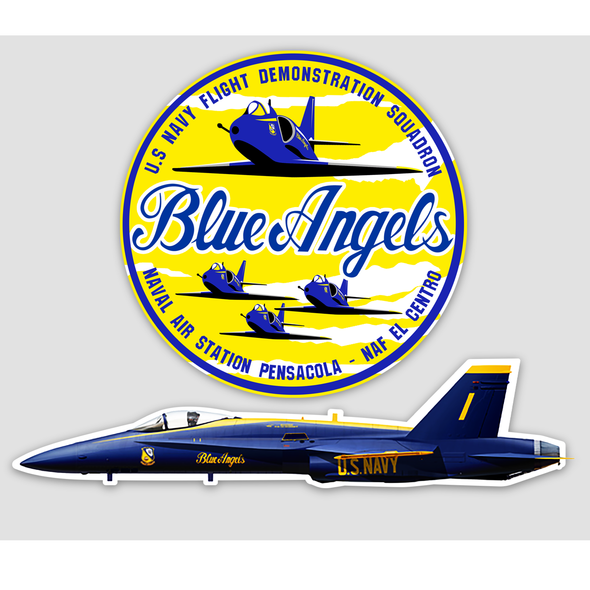 BLUE ANGELS Sticker Pack