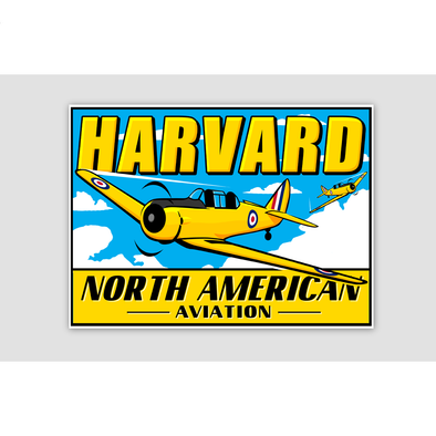 NAA T-6 HARVARD Sticker