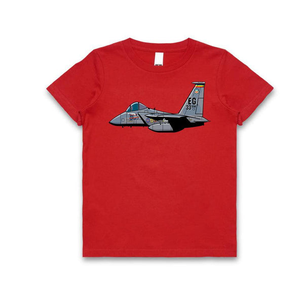 F-15 EAGLE 'GULF SPIRIT' TOON Kids T-Shirt - Mach 5