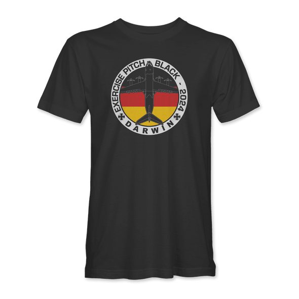 GERMAN AIR FORCE A400M PITCH BLACK 2024 T-Shirt
