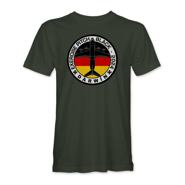 GERMAN AIR FORCE A400M PITCH BLACK 2024 T-Shirt