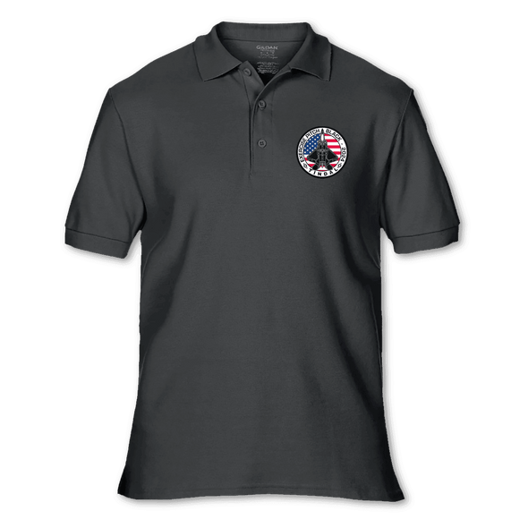 USAF F-22 RAPTOR PITCH BLACK 2024 POLO