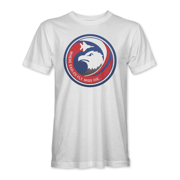 WHERE EAGLES FLY, MIGS DIE T-Shirt - Mach 5