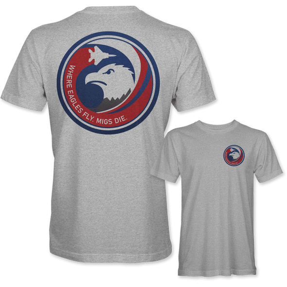 WHERE EAGLES FLY, MIGS DIE T-Shirt - Mach 5