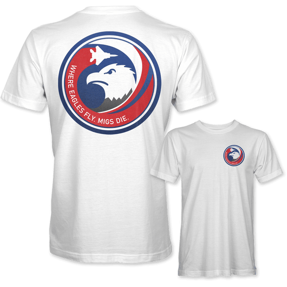 WHERE EAGLES FLY, MIGS DIE T-Shirt - Mach 5