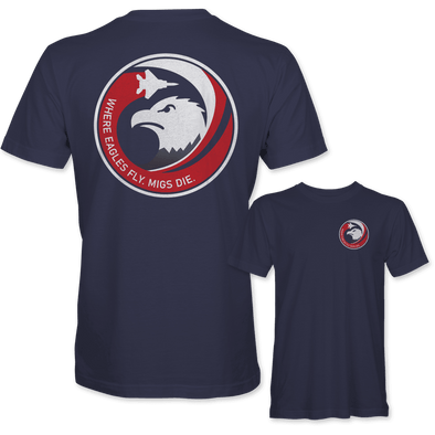 WHERE EAGLES FLY, MIGS DIE T-Shirt - Mach 5