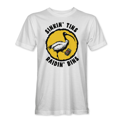 BIN CHICKEN 'SINKIN TINS RAIDIN BINS' T-Shirt