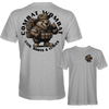 COMBAT WOMBAT 'EATS, ROOTS & LEAVES' T-Shirt