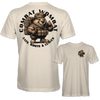 COMBAT WOMBAT 'EATS, ROOTS & LEAVES' T-Shirt