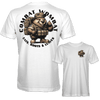 COMBAT WOMBAT 'EATS, ROOTS & LEAVES' T-Shirt