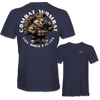 COMBAT WOMBAT 'EATS, ROOTS & LEAVES' T-Shirt