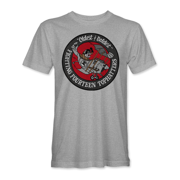 FIGHTING FOURTEEN 'TOPHATTERS' T-shirt - Mach 5