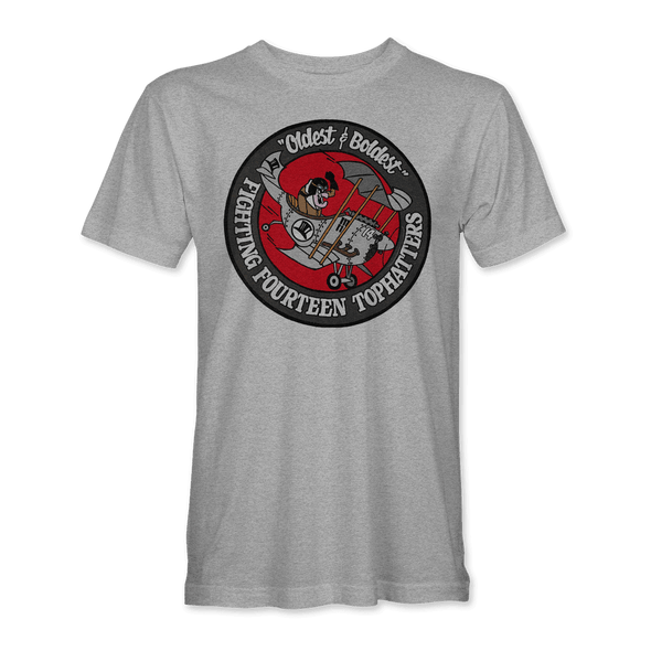 FIGHTING FOURTEEN 'TOPHATTERS' T-shirt