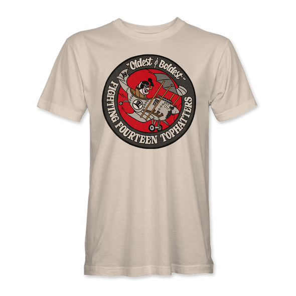 FIGHTING FOURTEEN 'TOPHATTERS' T-shirt - Mach 5