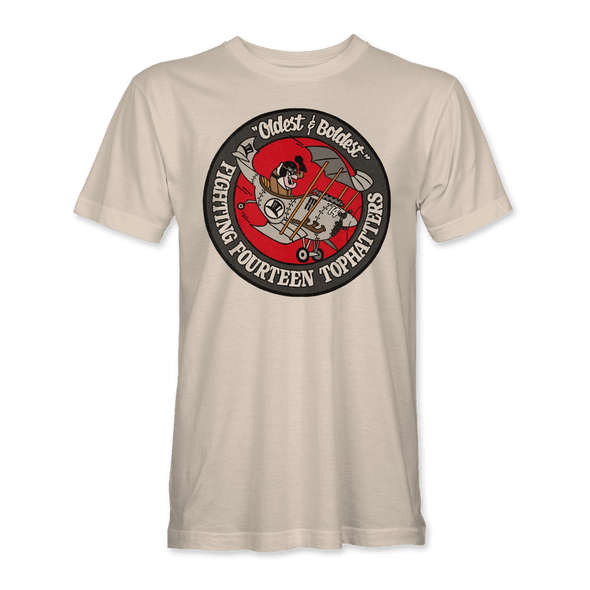 FIGHTING FOURTEEN 'TOPHATTERS' T-shirt