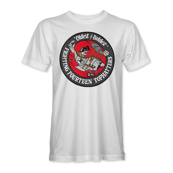 FIGHTING FOURTEEN 'TOPHATTERS' T-shirt - Mach 5