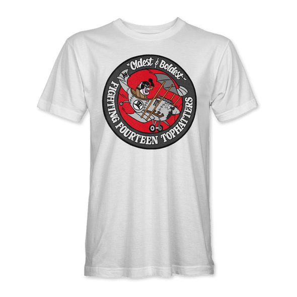 FIGHTING FOURTEEN 'TOPHATTERS' T-shirt