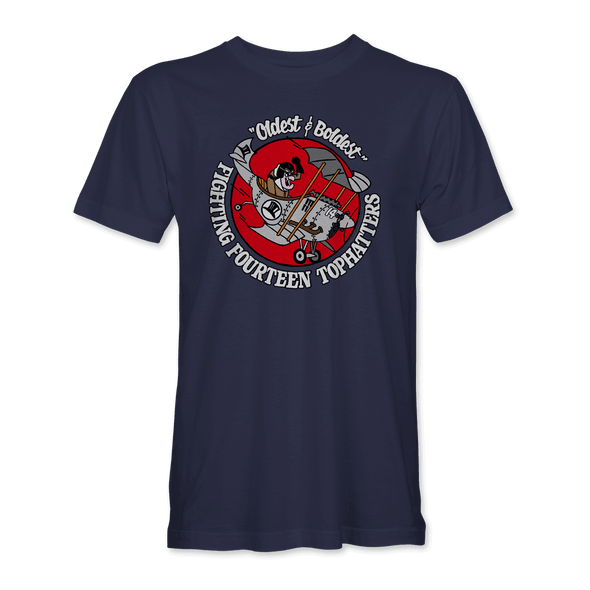 FIGHTING FOURTEEN 'TOPHATTERS' T-shirt - Mach 5