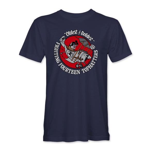 FIGHTING FOURTEEN 'TOPHATTERS' T-shirt