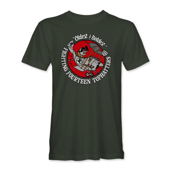 FIGHTING FOURTEEN 'TOPHATTERS' T-shirt - Mach 5