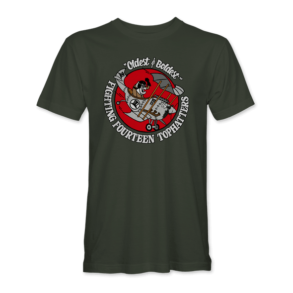 FIGHTING FOURTEEN 'TOPHATTERS' T-shirt