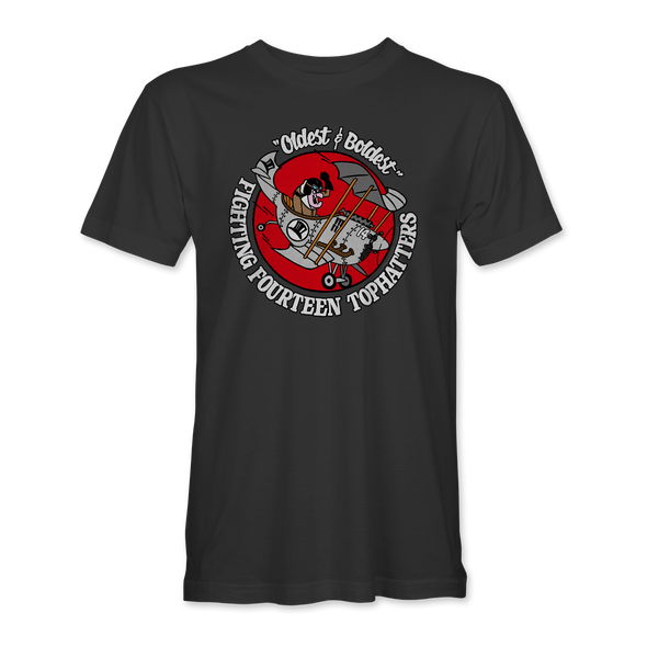 FIGHTING FOURTEEN 'TOPHATTERS' T-shirt