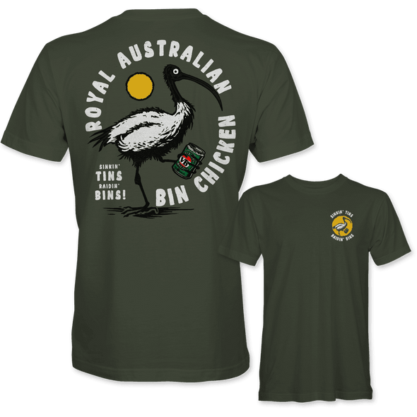 BIN CHICKEN 'SINKIN TINS RAIDIN BINS' T-Shirt