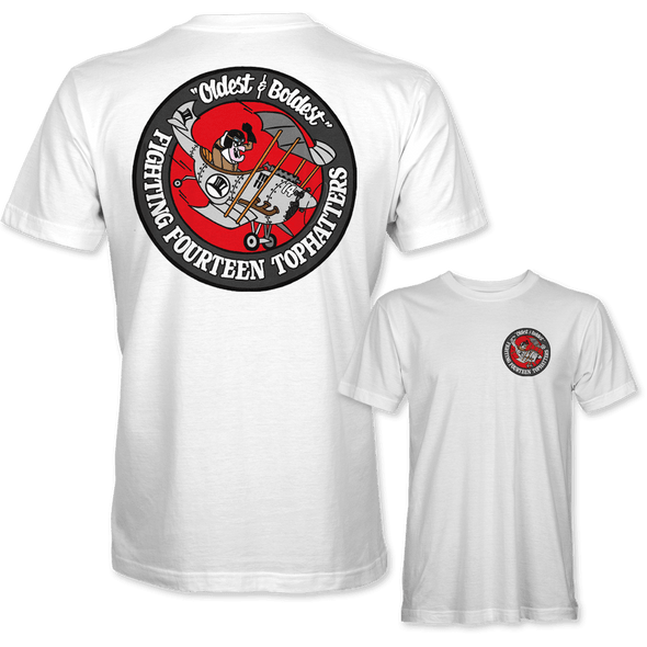 FIGHTING FOURTEEN 'TOPHATTERS' T-shirt - Mach 5