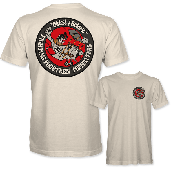 FIGHTING FOURTEEN 'TOPHATTERS' T-shirt - Mach 5