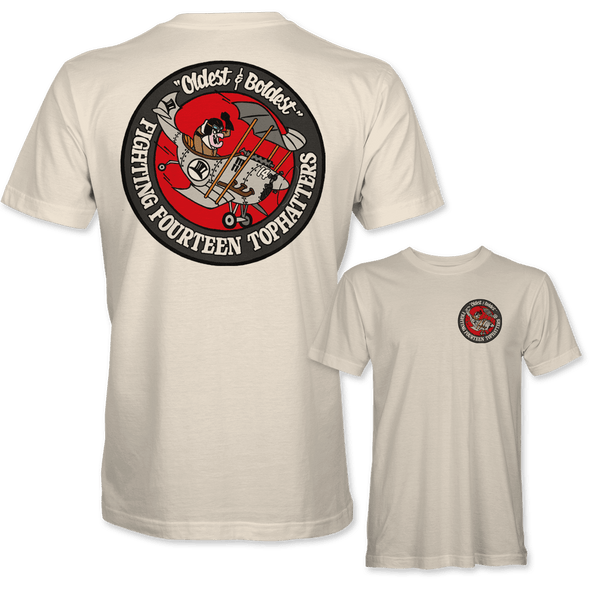 FIGHTING FOURTEEN 'TOPHATTERS' T-shirt