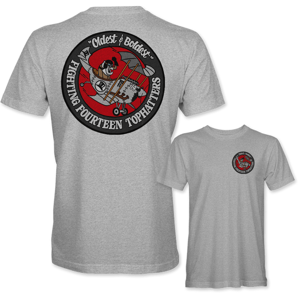 FIGHTING FOURTEEN 'TOPHATTERS' T-shirt