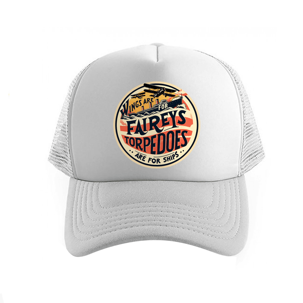 WINGS ARE FOR FAIREYS Trucker Cap
