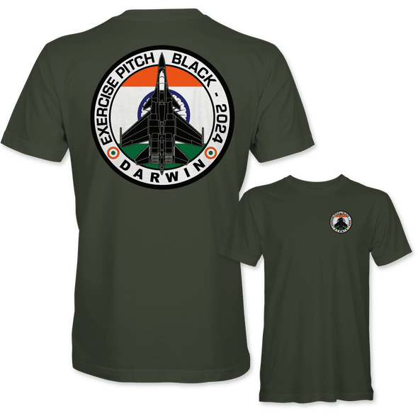 INDIAN AIR FORCE SU-30 FLANKER PITCH BLACK 2024 T-Shirt