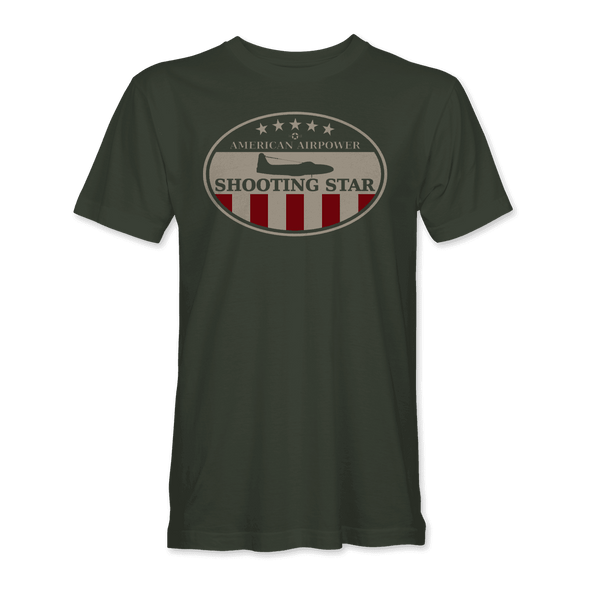 P-80 SHOOTING STAR 'AMERICAN AIRPOWER' T-Shirt - Mach 5