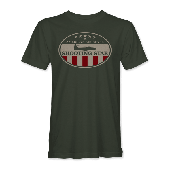 P-80 SHOOTING STAR 'AMERICAN AIRPOWER' T-Shirt