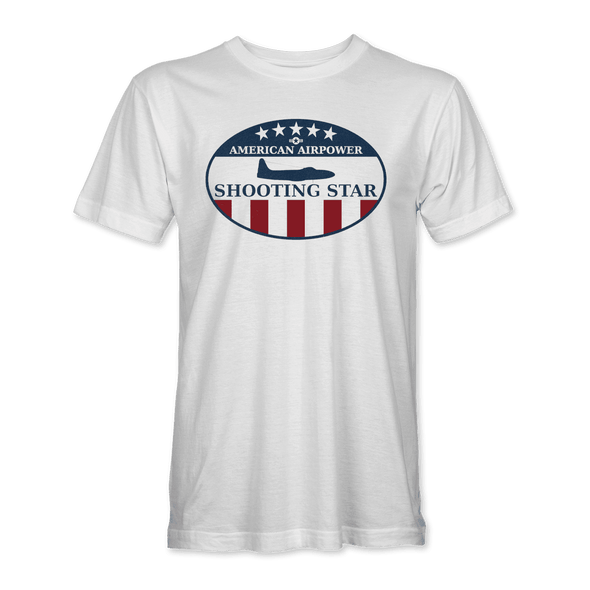 P-80 SHOOTING STAR 'AMERICAN AIRPOWER' T-Shirt - Mach 5