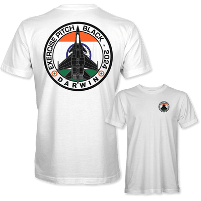 INDIAN AIR FORCE SU-30 FLANKER PITCH BLACK 2024 T-Shirt