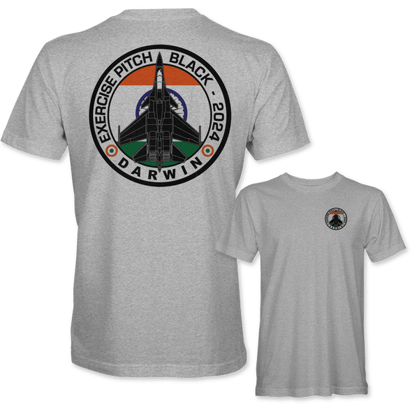 INDIAN AIR FORCE SU-30 FLANKER PITCH BLACK 2024 T-Shirt