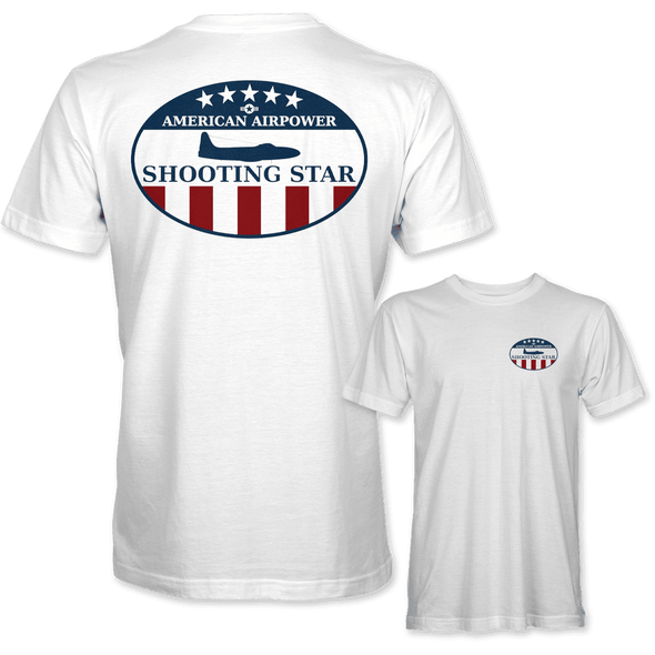 P-80 SHOOTING STAR 'AMERICAN AIRPOWER' T-Shirt - Mach 5