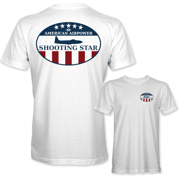 P-80 SHOOTING STAR 'AMERICAN AIRPOWER' T-Shirt