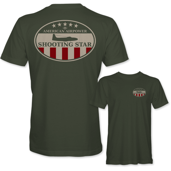 P-80 SHOOTING STAR 'AMERICAN AIRPOWER' T-Shirt - Mach 5